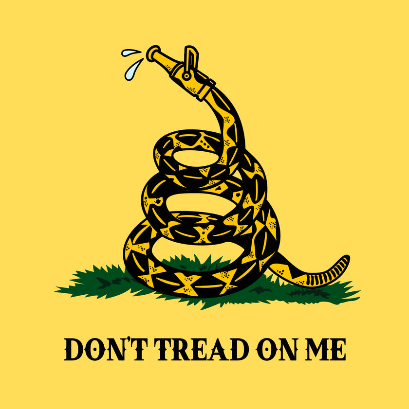 “Don't Tread” Smooth Bore Nozzle (Front)