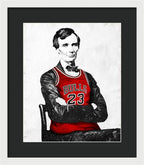 Abe Lincoln Bulls Jersey - Framed Print