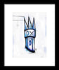 Abstract Crown Design - Framed Print