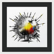 Abstract Earth 001 - Framed Print