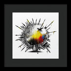 Abstract Earth 001 - Framed Print