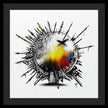 Abstract Earth 001 - Framed Print