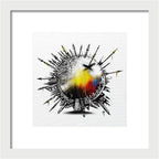 Abstract Earth 001 - Framed Print
