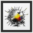Abstract Earth 001 - Framed Print