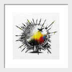 Abstract Earth 001 - Framed Print