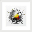 Abstract Earth 001 - Framed Print