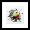 Abstract Earth 001 - Framed Print