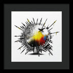 Abstract Earth 001 - Framed Print