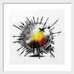 Abstract Earth 001 - Framed Print