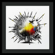 Abstract Earth 001 - Framed Print
