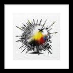 Abstract Earth 001 - Framed Print