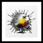 Abstract Earth 001 - Framed Print