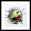 Abstract Earth 001 - Framed Print