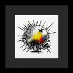 Abstract Earth 001 - Framed Print