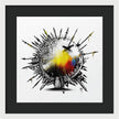 Abstract Earth 001 - Framed Print