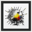 Abstract Earth 001 - Framed Print