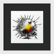 Abstract Earth 001 - Framed Print