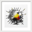 Abstract Earth 001 - Framed Print