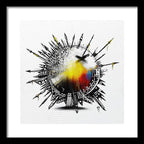 Abstract Earth 001 - Framed Print