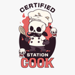 “Certified Station Cook” Tee (Front)