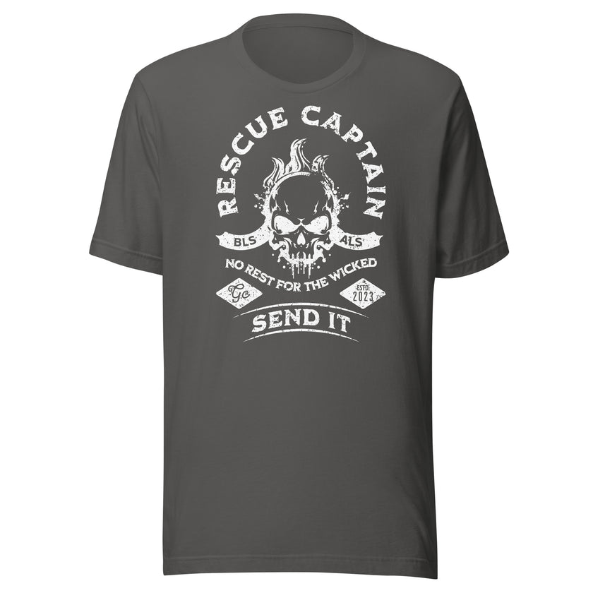 “Rescue Captain” Tee (Front)