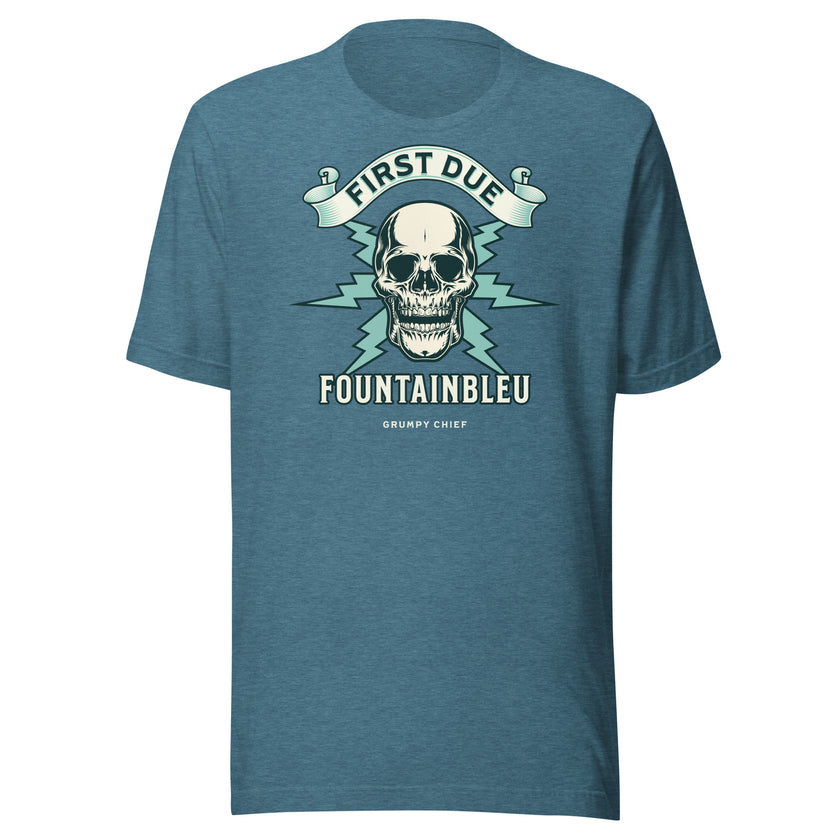 First Due Fountainbleu Tee (Front)