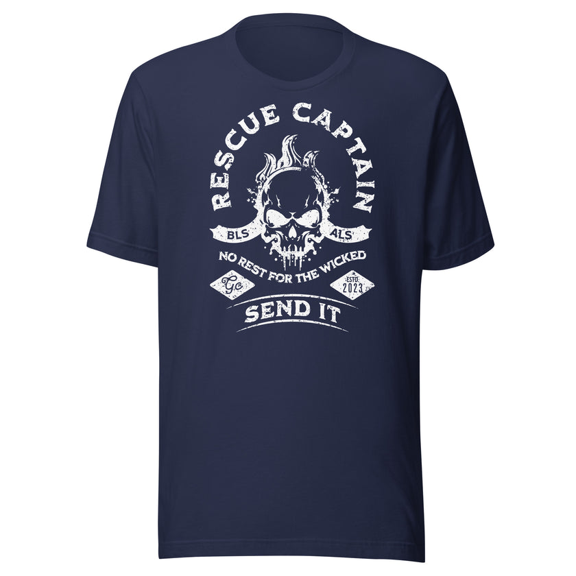 “Rescue Captain” Tee (Front)